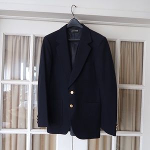 Vintage Boy's Pierre Cardin Blue Blazer Slim SZ 16